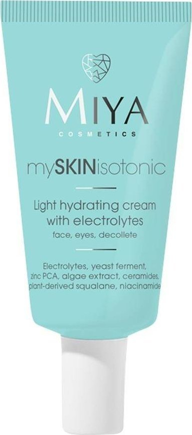 Krem fytyre MIYA Cosmetics MySKINisotonic, i lehtë për lagie, me elektrolite, 40 ml