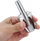 Kbashë lidhëse për pompë yndyre, self locking, lidhje 1/8" NPT, çelik inox i galvanizuar