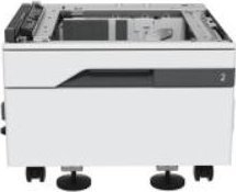 Tabakë letre Lexmark 32D0801, 520 fletë, me dollap me rrota, e bardhë