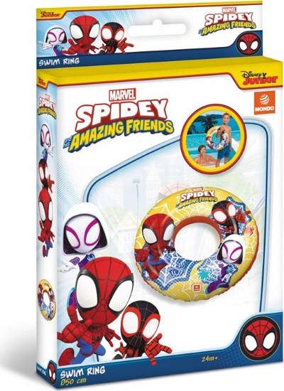Rreth noti Mondo Marvel Spidey and His Amazing Friends, 50 cm, për kalamaj, shumëngjyrësh