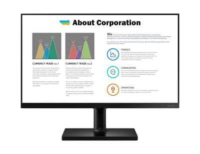Monitor Samsung F24T450FZU, 24", 1920 x 1080, Full HD, 75 Hz, i zi