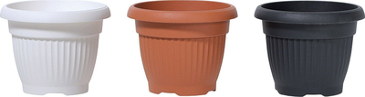 Vazo lulesh Prosperplast Terra DCE11, 0.5L, plastike, terrakote