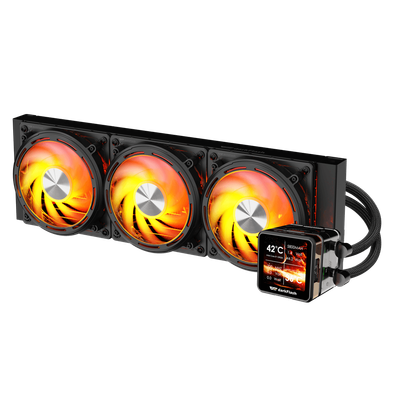 Ftohës Darkflash DE360 AIO Liquid Cooler, 360mm, i zi
