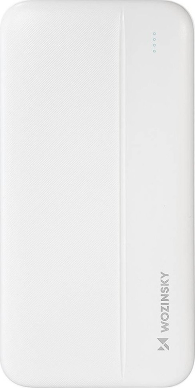 Power bank i jashtëm 10000mAh, kompakt, USB, i zi