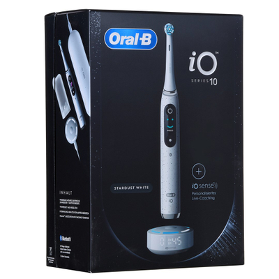 Furçë dhëmbësh elektrike Oral-B iO Series 10, me bateri rikarikueshme, e bardhë