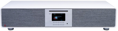 Radio inteligjente Pinell Supersound 901, 80W, DAB+ Internet Bluetooth, e bardhë