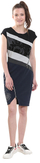 Fustan Desigual Candela Navy 18WWVKAV 5000, i kaltër S mDE2204-S
