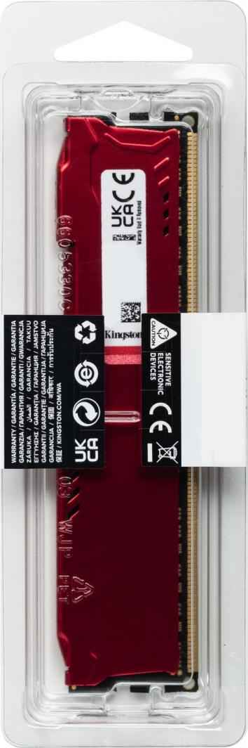 Memorie Kingston Fury Beast, DDR3, 8 GB, 1866 MHz, CL10, KF318C10BR/8