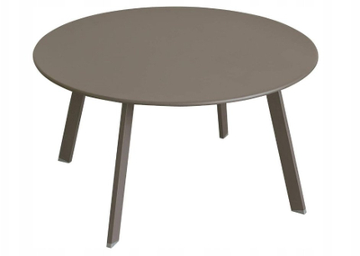 Tavolinë kafeje Hespéride Saona Tonka, 70 cm, metal, kafe mat