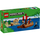 Lodër ndërtime LEGO Minecraft 21259 Pirate Ship Voyage, set piratësh, 8 vjeç, shumëngjyrëshe