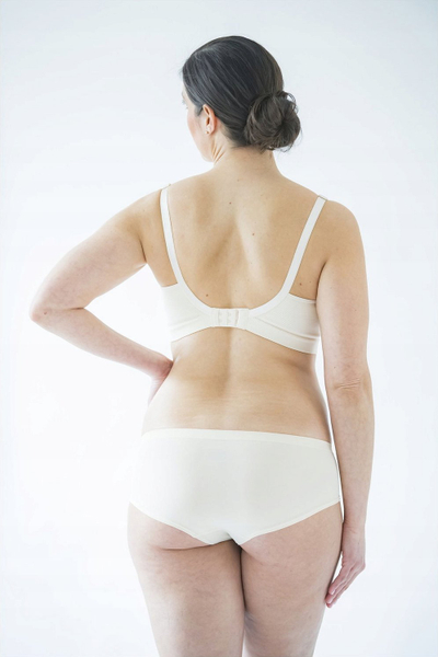 Mbathje shtatzënie Medela Maternity Panties Matesk, set 2 copë, të bardha
