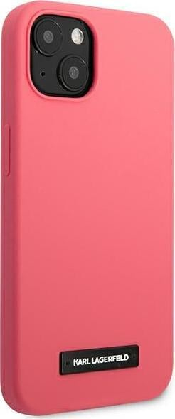 Mbulesë telefoni Karl Lagerfeld KLHCP13SSLMP1PI, për iPhone 13 mini 5.4", silikon, fuchsia
