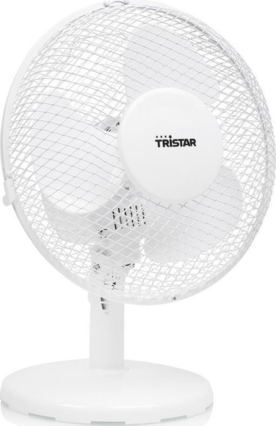Ventilator tavoline Tristar VE-5721, 23 cm, 30 W, i bardhë