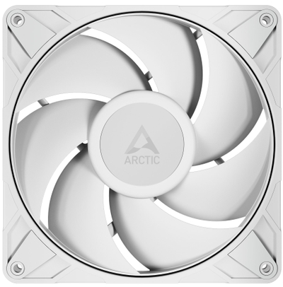 Вентилатор за компјутер ARCTIC P14 Pro PST, 140mm PWM, со раздвојувач на кабли, бел