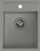 Lavaman kuzhine Quadron JOHNNY 90 Steingran, 39x50 cm, 1 legen, gri