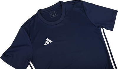 Bluzë sportive fëmijësh adidas Table 23 Jersey Jr H44537, poliester i ricikluar, Aeroready, blu navy