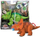 Lodër dinozaur Triceratops, me dritë, me tinguj, shumëngjyrësh