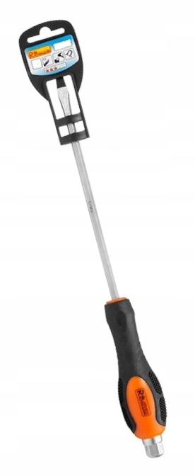 Shurubdrehës i rrafshët Dexter Locksmith, 6x250mm, çelik Cr-Mo, portokalli e zezë