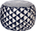 Puf Beliani Kawan, 50x50x35cm, i endur, blu navy