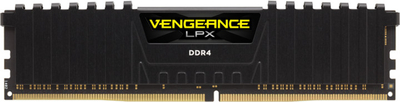 Memorie operative Corsair Vengeance LPX CL16, 2x8 GB DDR4, 2666MHz, e zezë