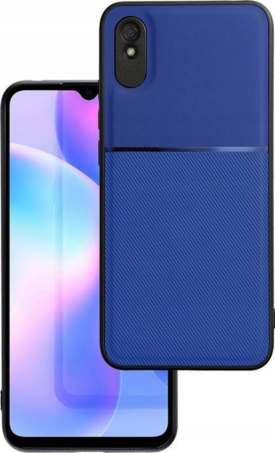 Mbrojtëse telefoni për Xiaomi Redmi 9AT, plastike, që s’të rrëshqet nga dora, blu