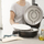 Furrë pice Princess Pro Pizza Oven, 1200W, gur qeramik, e zezë