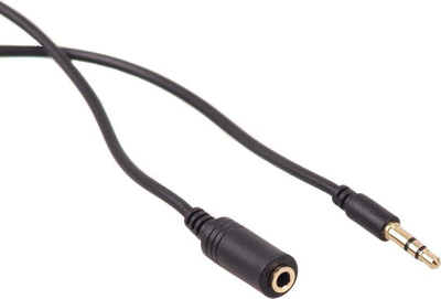 Kabllo Maclean Jack 3.5mm - Jack 3.5mm, 10m, e zezë