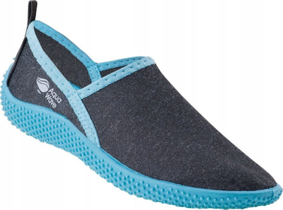 Këpucë sportive fëmijësh AquaWave BARGI JR, mesh, taban gome TPR, blu e zezë