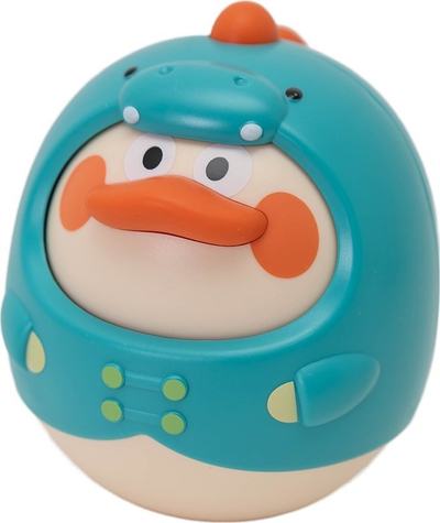 Lodër lëkundëse Askato Dark Green Duck, për beba 3m+, jeshile e errët
