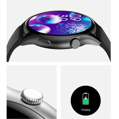 Smartwatch për femra Gravity GT11-7, ekran 1.43" AMOLED, IP67, rose gold