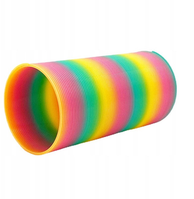 Lodër pranvere Hipo Rainbow Spring HR75 08007, 15 cm, me ngjyra