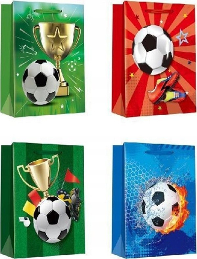 Кеса за подарок Gift Bag L MIX, 40 cm, мешан дизајн, многу боја