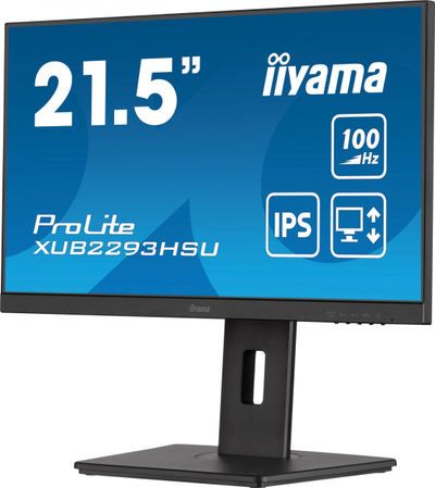 Monitor Iiyama ProLite XUB2293HSU-B6, 21.5", Full HD IPS, i zi