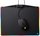 Mauspad CORSAIR Gaming MM800 RGB me drita anësore LED, i zi