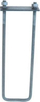 Ankorë U për muraturë M12 Anchor, 350mm, me fletë metalike dhe 2 dado, metalike