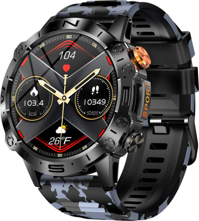 Smartwatch Gravity GT20-5, ekran 1.43\" AMOLED, Bluetooth, i zi