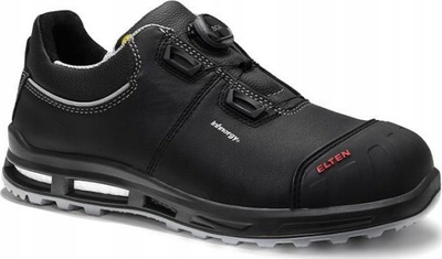 Këpucë pune Elten Reaction XXT Pro BOA Low ESD S3, numri 39, lëkurë, të zeza