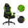 Karrige lojërash për fëmijë Huzaro Ranger 6.0 Pixel Mesh, 130 kg, 100-160 cm, e zezë