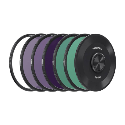 Set filtrash lente Freewell M2 Magnetic Quick Swap, 82mm, 5 copë, i zi