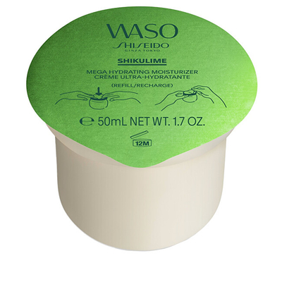 Mbushje zëvendësuese për krem hidratues të lëkurës Shiseido Waso Shikulime, 50 ml