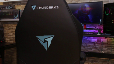 Karrige gaming ThunderX3 BC1 CAMO, ergonomike, camo blu