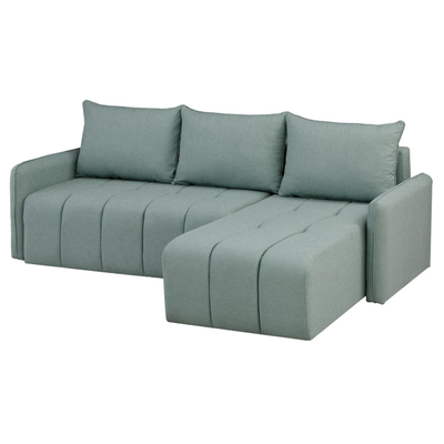 Sofa-Shtrat këndore Proton 225×94×70 Hcm (HM3272.06), gjelbër