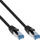 Kabllo rrjeti InLine Patch Cable Cat.6A, S/FTP, 2m, paketim 40 copë, e zezë
