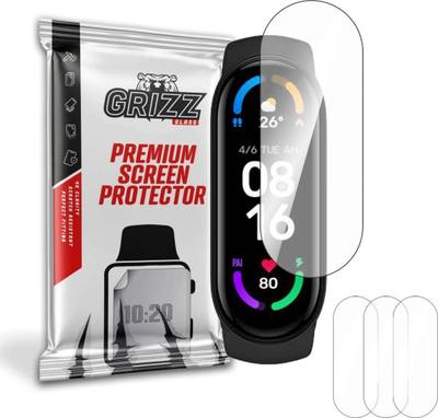 Mbrojtëse ekrani GrizzGlass Grizz Hydrogel Film, për Xiaomi Mi Band 6, transparente