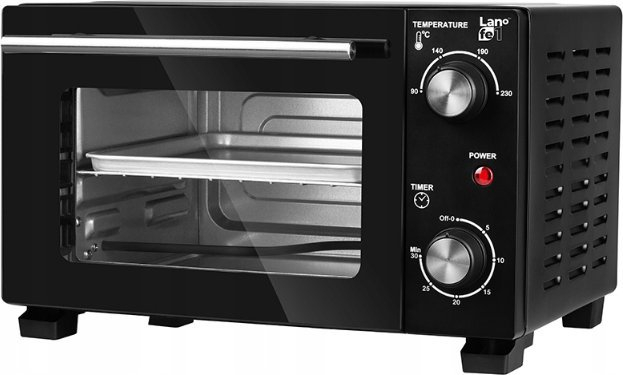 Mini furrë Lafe PIW-001, 9.5L, e zezë