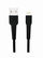 Kabllo Swissten Lightning, 1.0m, e zezë