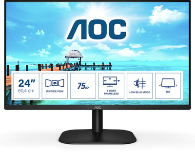 Monitor AOC 24B2XH -  23,8'' LED