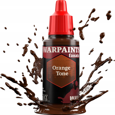 Акрилна боја The Army Painter Warpaints Fanatic Wash Orange Tone, 18ml, портокалова