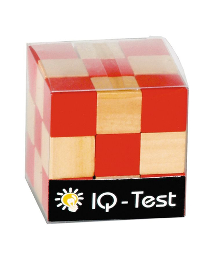 Wooden Cubes Natural Red - Fridolin