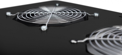 Njesi ftohëse çatie Digitus Unique Varioflex N, 4 ventilatorë, termostat i rregullueshëm, e zezë